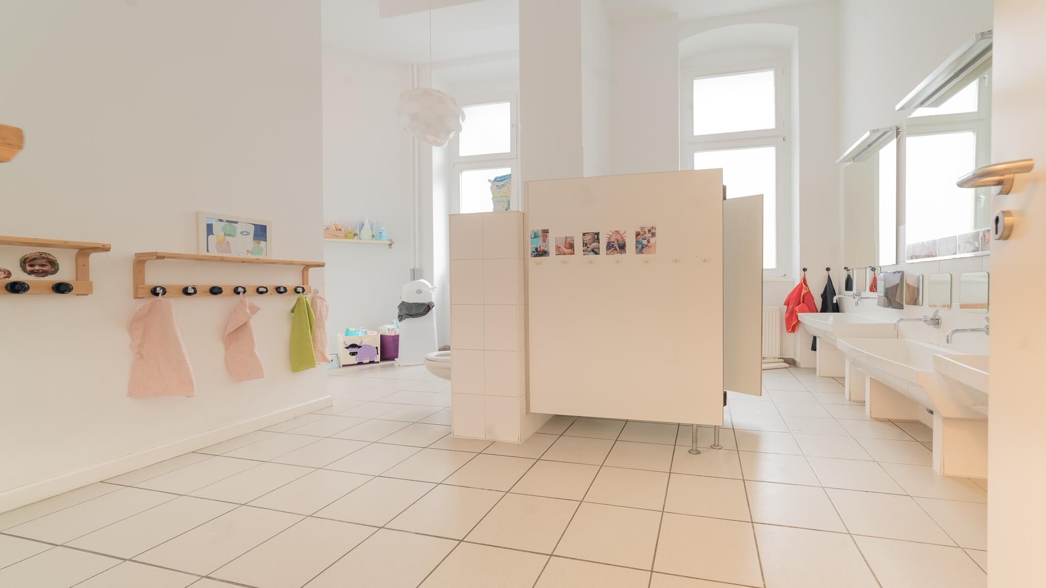 Blick in einen Gruppenraum der Kita